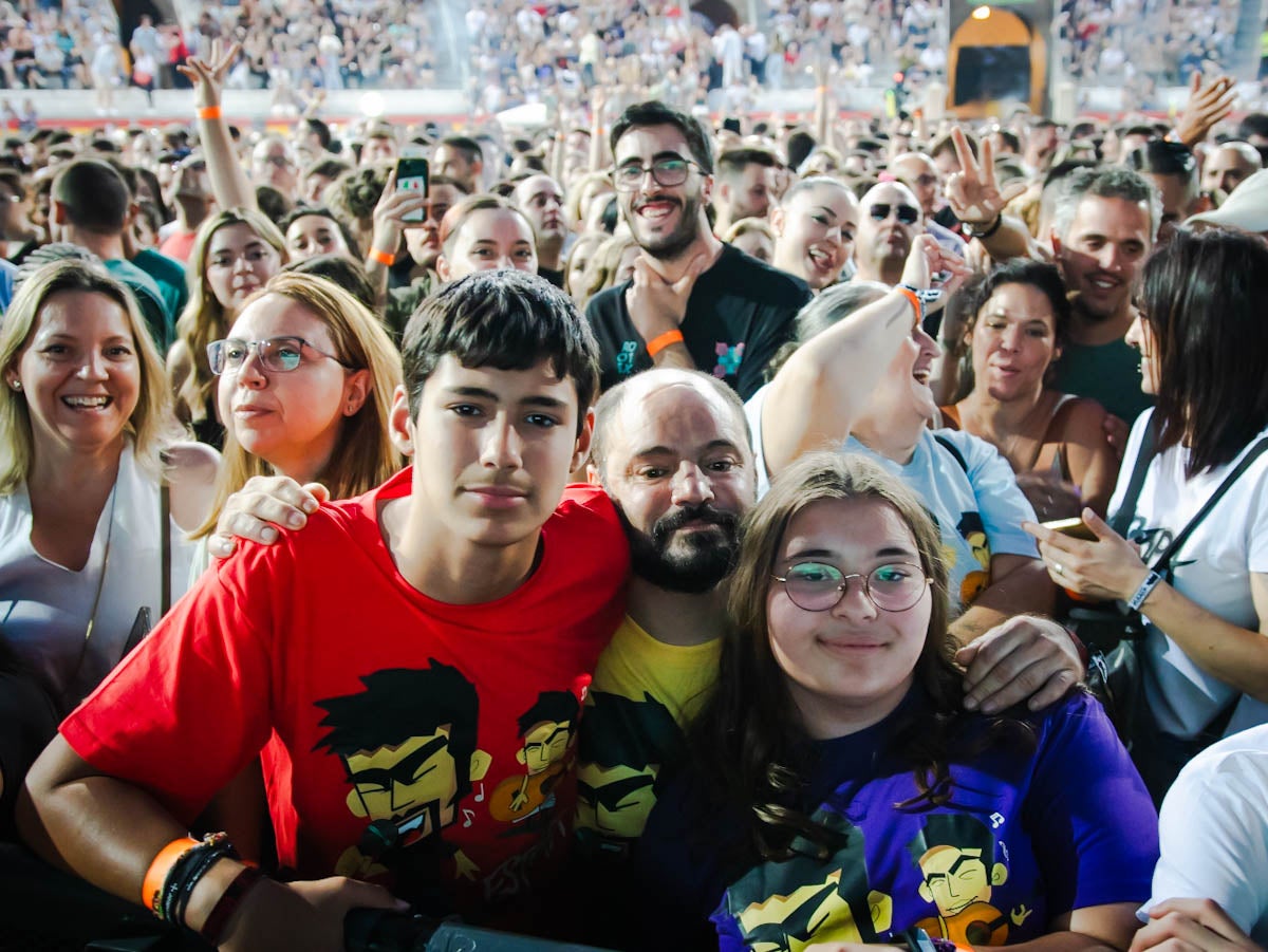 Las imágenes del concierto de Estopa en la Plaza de Toros