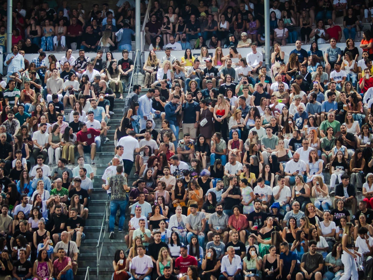 Las imágenes del concierto de Estopa en la Plaza de Toros