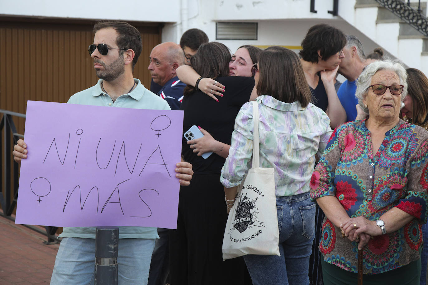 Minuto de silencio en Zafarraya.