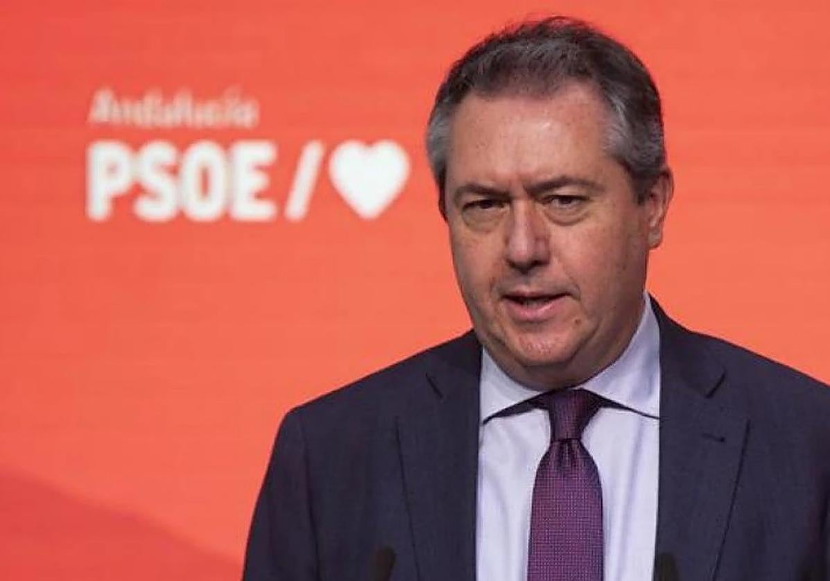 Juan Espadas, secretario general del PSOE-A.