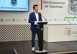 Jorge Saavedra, protavoz del gobierno local, este viernes