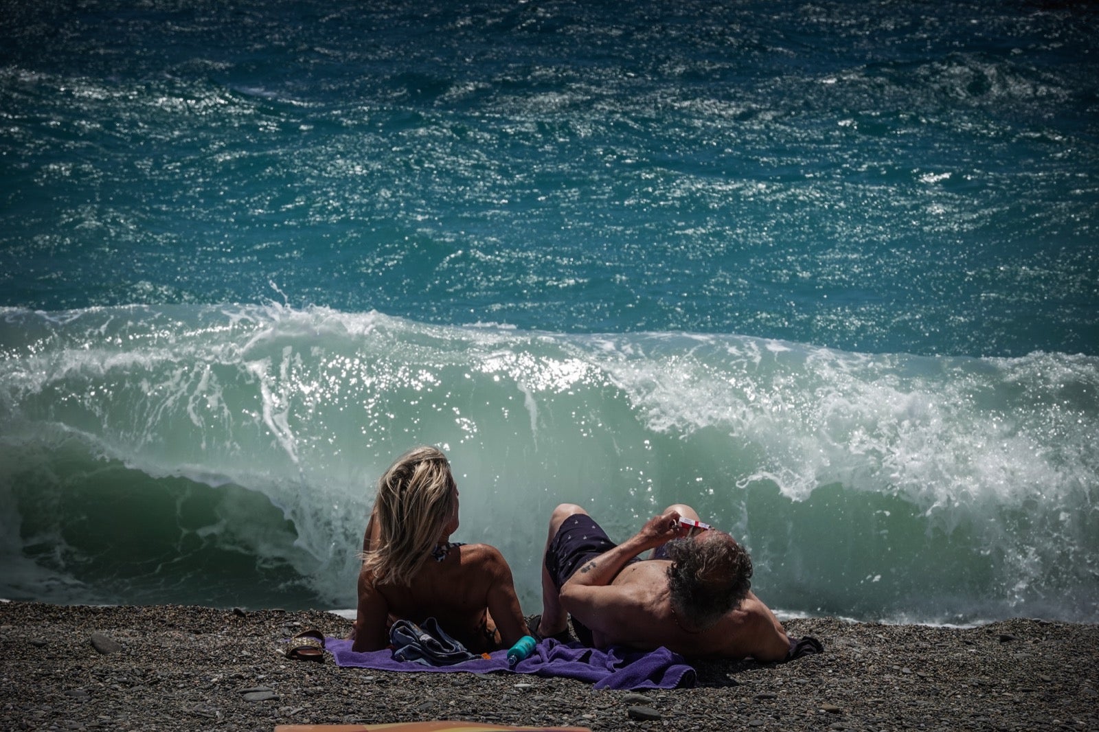 El ambiente en el primer fin de semana de julio en la Costa de Granada