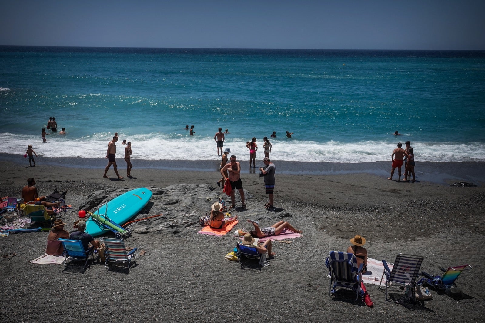 El ambiente en el primer fin de semana de julio en la Costa de Granada