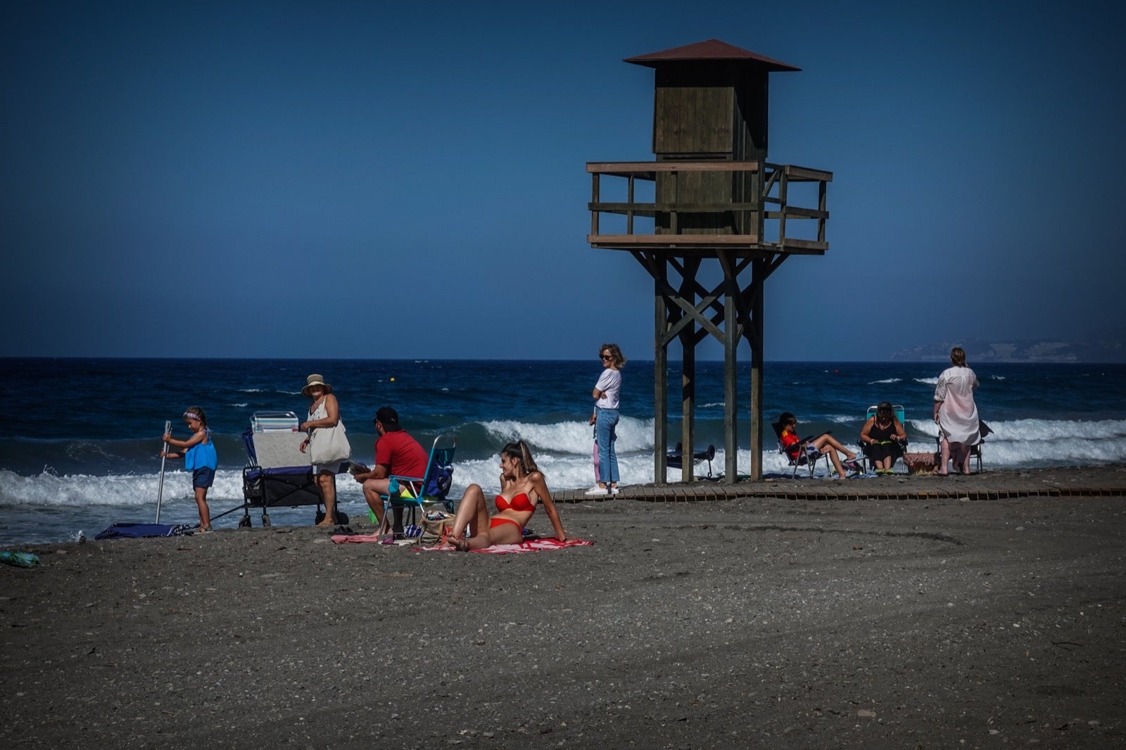 El ambiente en el primer fin de semana de julio en la Costa de Granada