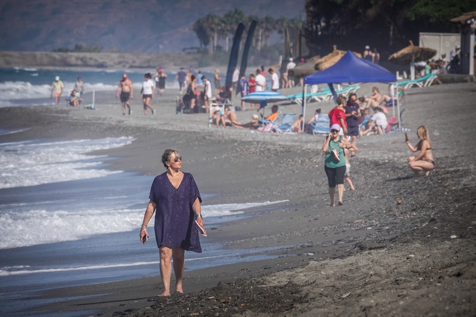 El ambiente en el primer fin de semana de julio en la Costa de Granada