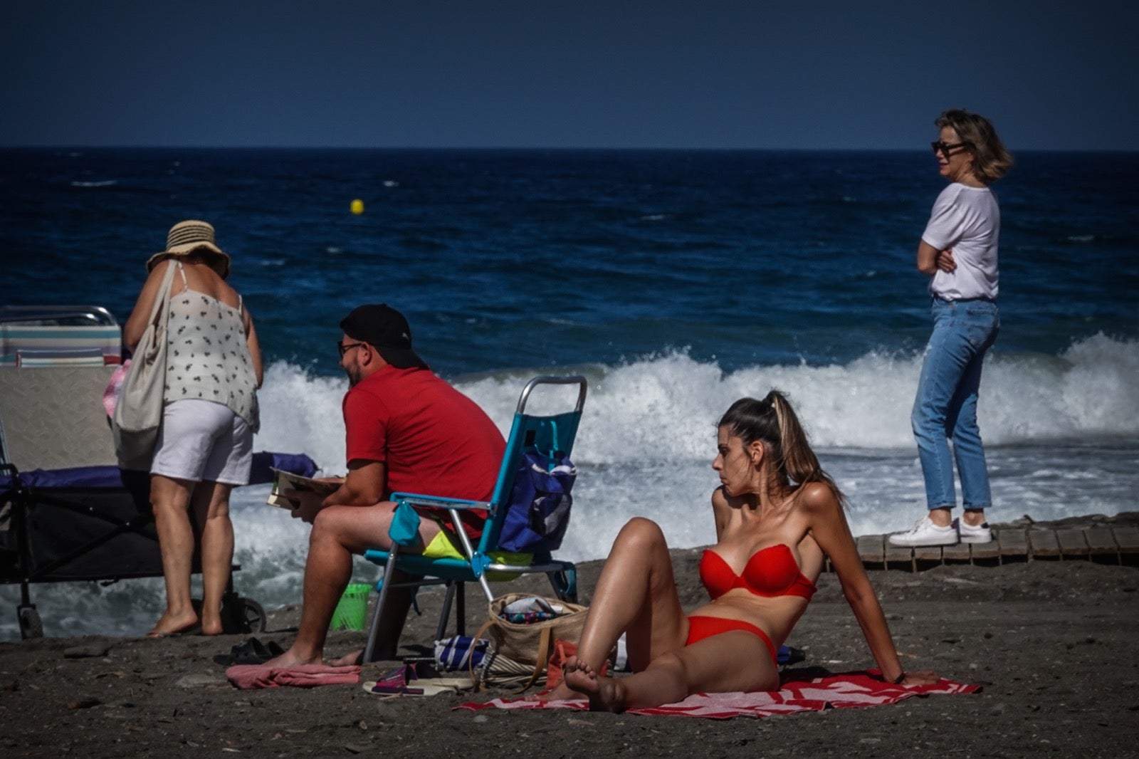 El ambiente en el primer fin de semana de julio en la Costa de Granada