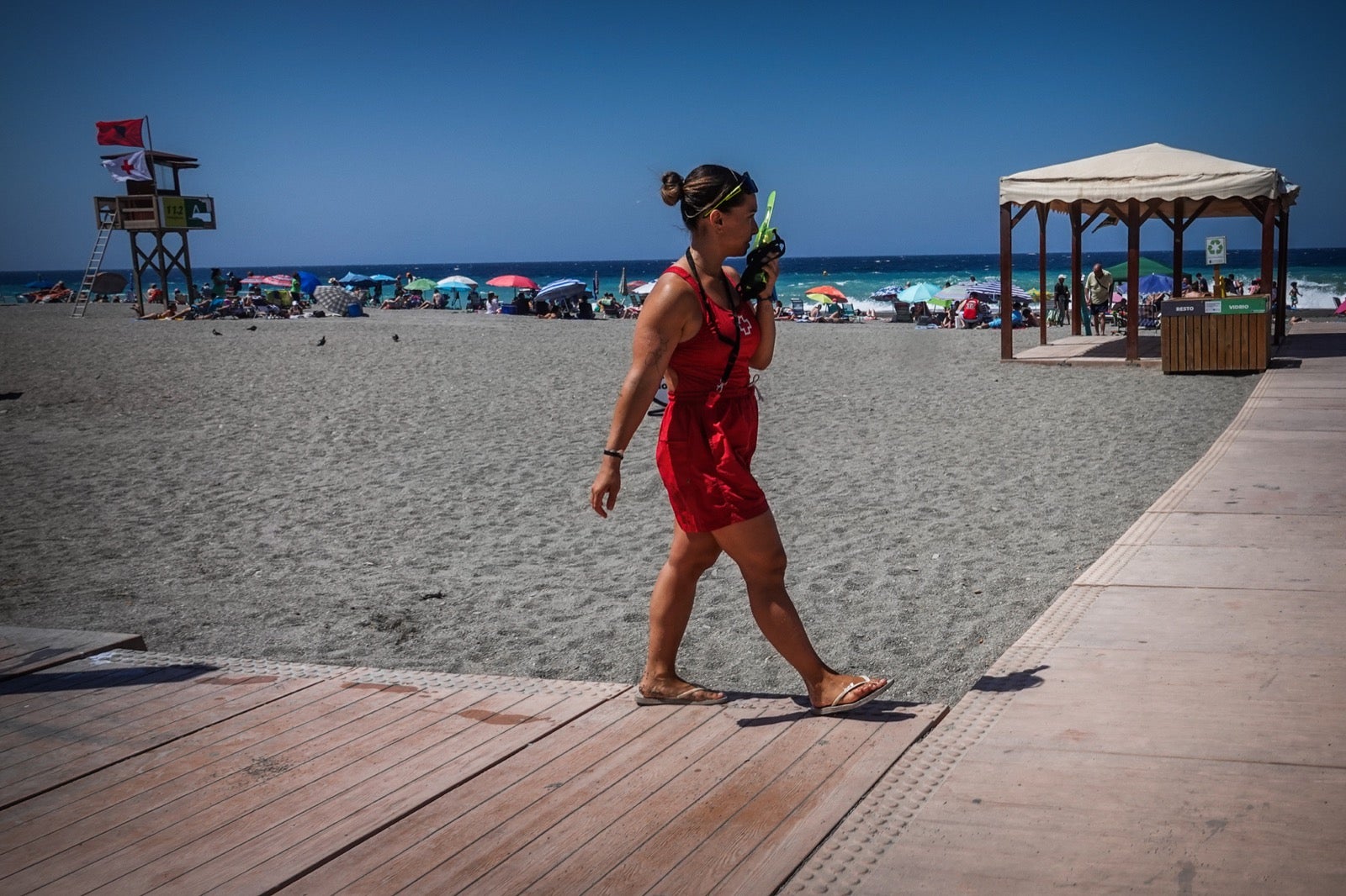 El ambiente en el primer fin de semana de julio en la Costa de Granada