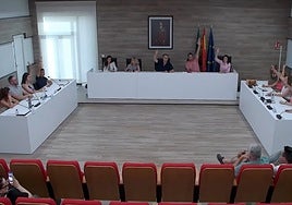 Votación de los presupuestos en Pulianas