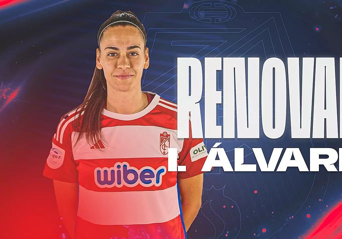 El Granada femenino anuncia la renovación de Isa Álvarez