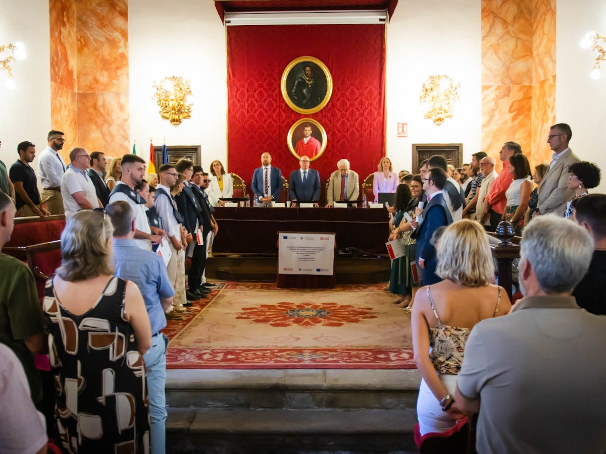 Así ha sido el acto de graduación de jóvenes con discapacidad en la UGR