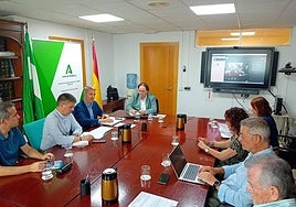 Reunión de la Comisión Provincial de Prevención de Riesgos Laborales.