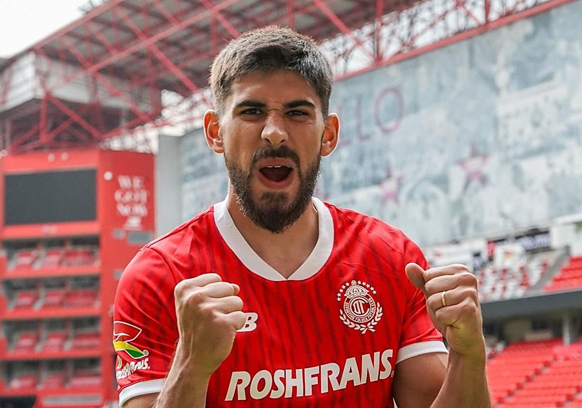 Bruno Méndez, nuevo jugador del Toluca