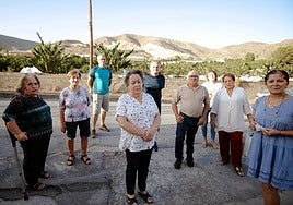 Imagen de archivo de una protesta vecinal por la actividad de la cantera.