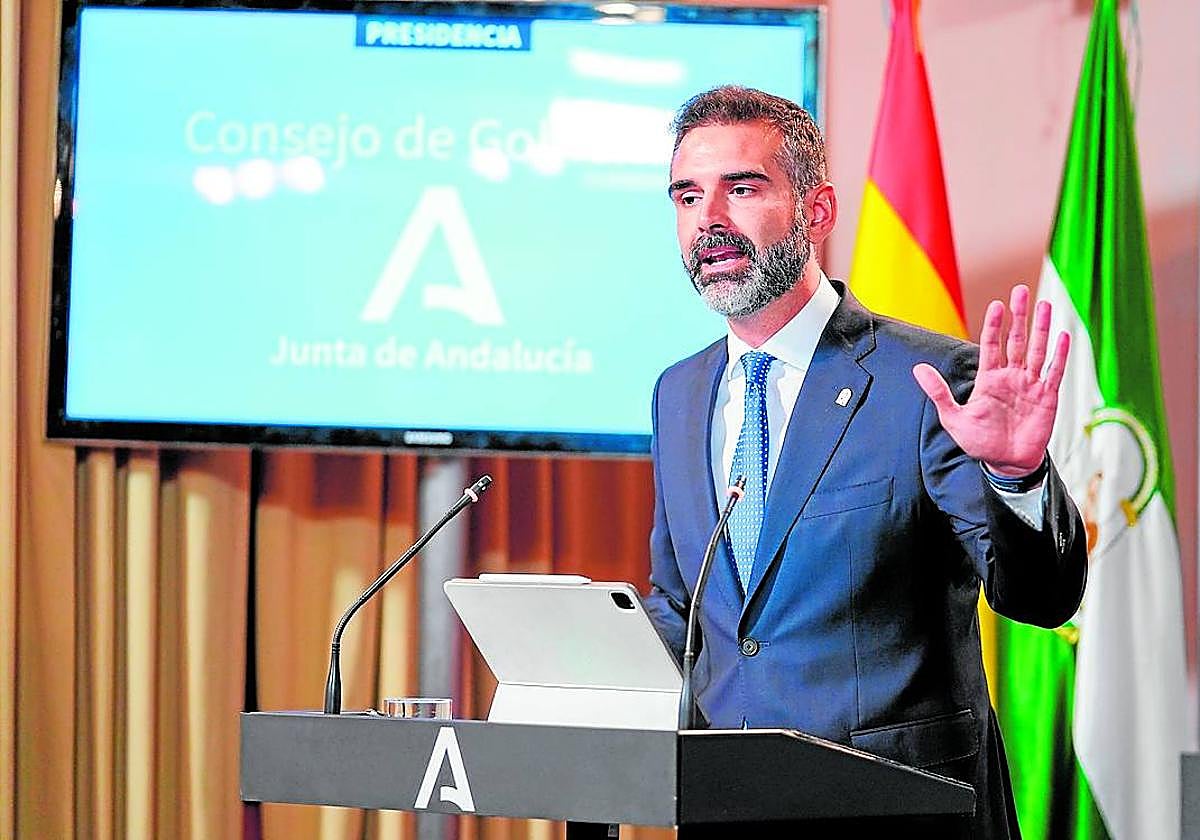 Ramón Fernández-Pacheco, portavoz de la Junta.