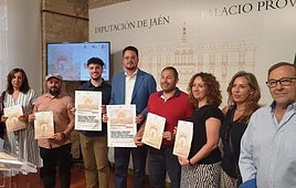 Acto de presentación de Resonancias Íberas con el diputado de Turismo