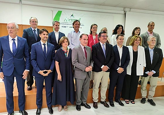Peregrín coge el testigo de Cano para hacer de Asempal el motor para generar riqueza y empleo en Almería