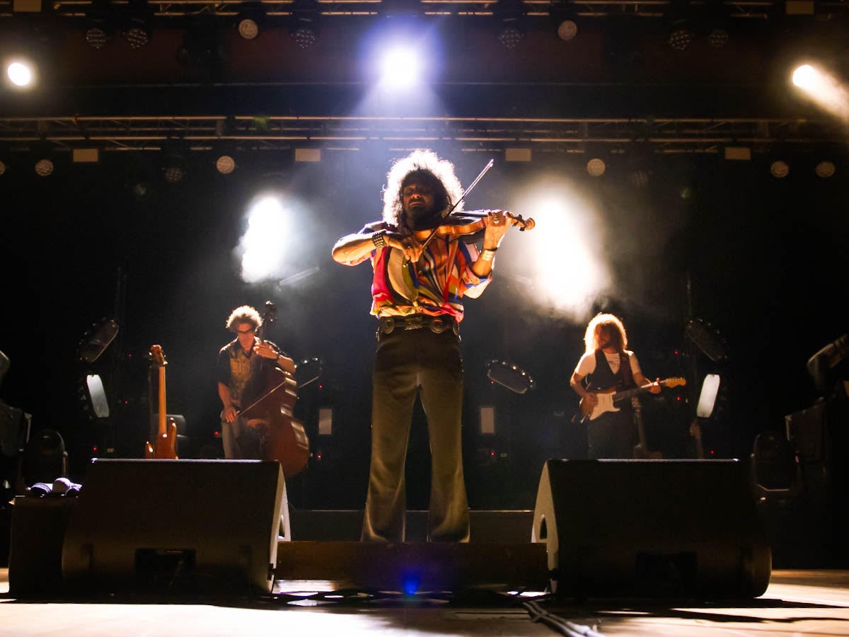 Ara Malikian en el Palacio de Congresos de Granada.
