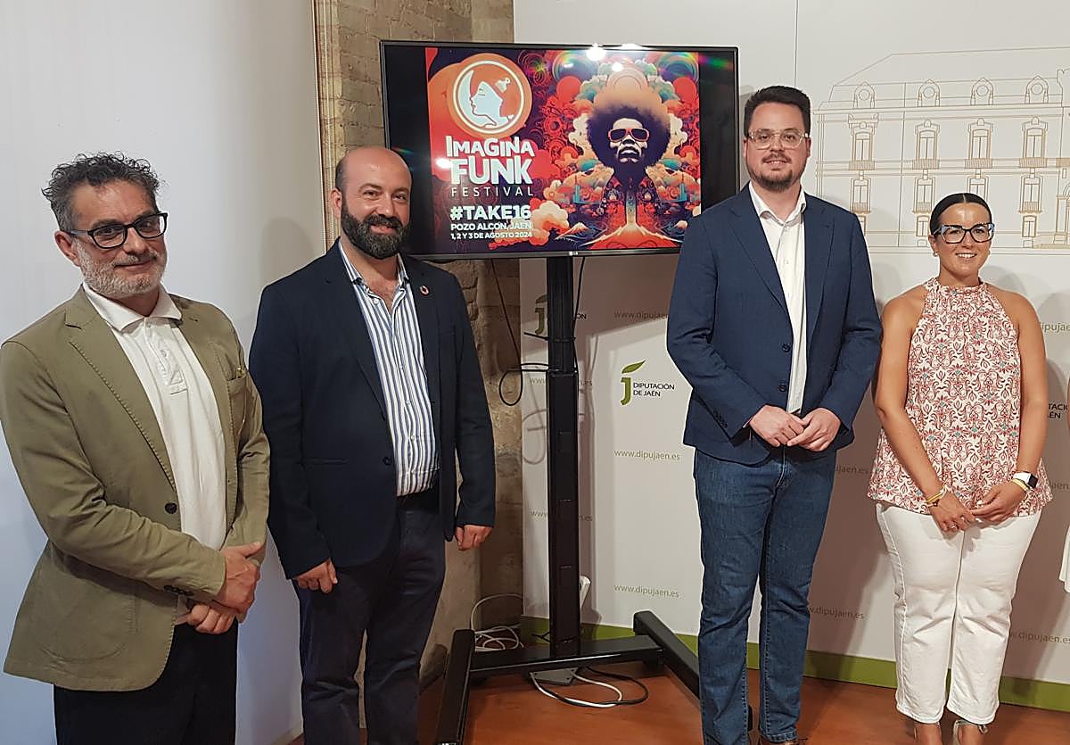 Presentación del festival Imagina Funk