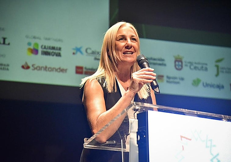 La viceconsejera Amelia Martínez en Alhambra Venture.