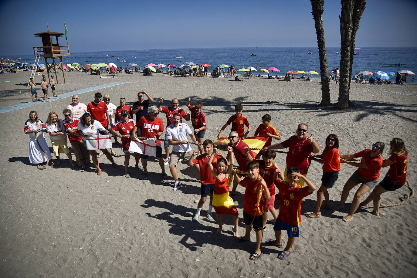 El tira y afloja en Almuñécar entre españoles e ingleses