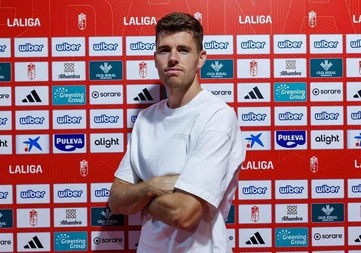 Gerard Gumbau posa durante una comparecencia ante los medios la temporada pasada.