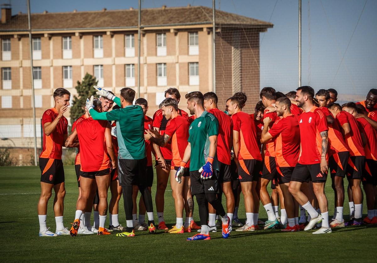 Entrenamiento del equipo.