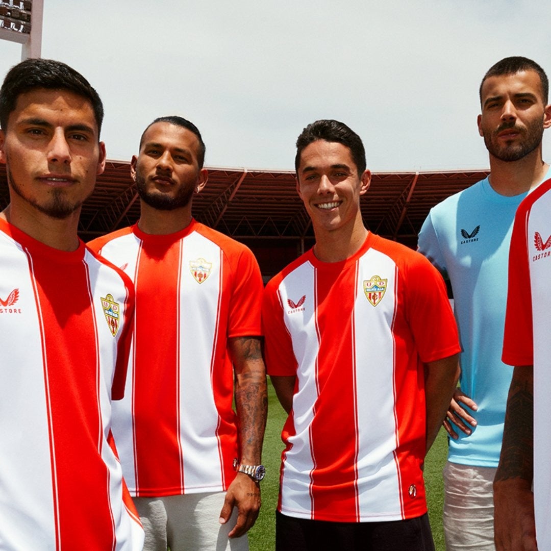 Nueva camiseta de la UD Almería para la temporada 2024/25