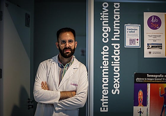 Óscar Cervilla, en las instalaciones de LabSex.