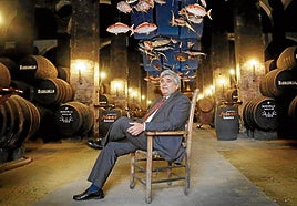 Manuel Barbadillo, en la sede de las bodegas. I