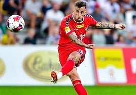 El centrocampista jienense Juan Cámara