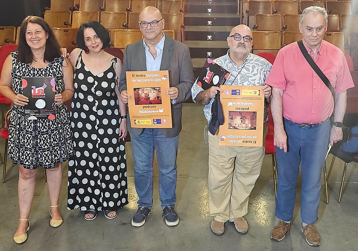 Presentación de los podcast para las personas ciegas