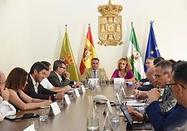 Comisión Permanente del Consejo Provincial de Turismo celebrado este martes en Diputación.