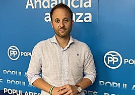 Imagen de archivo del presidente del PP en Jaén Erik Domínguez