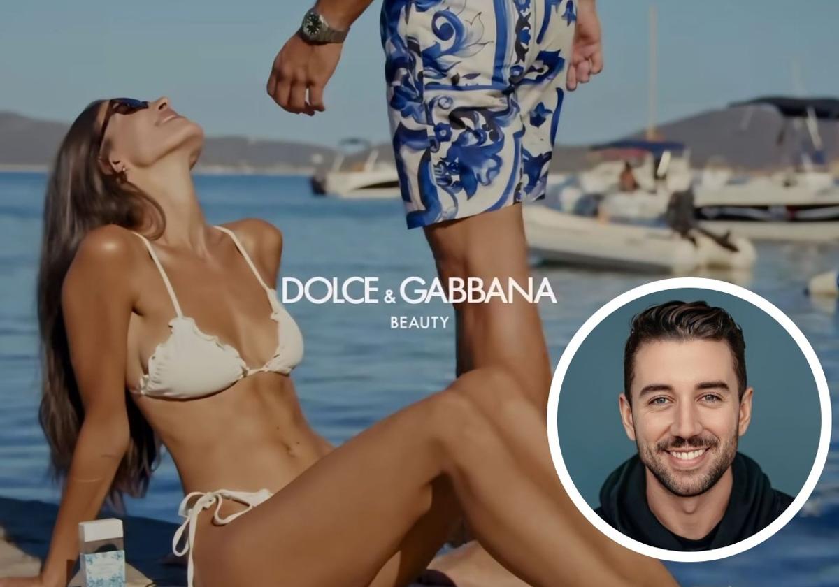 Javier González, fotógrafo granadino, y su trabajo para Dolce & Gabanna.