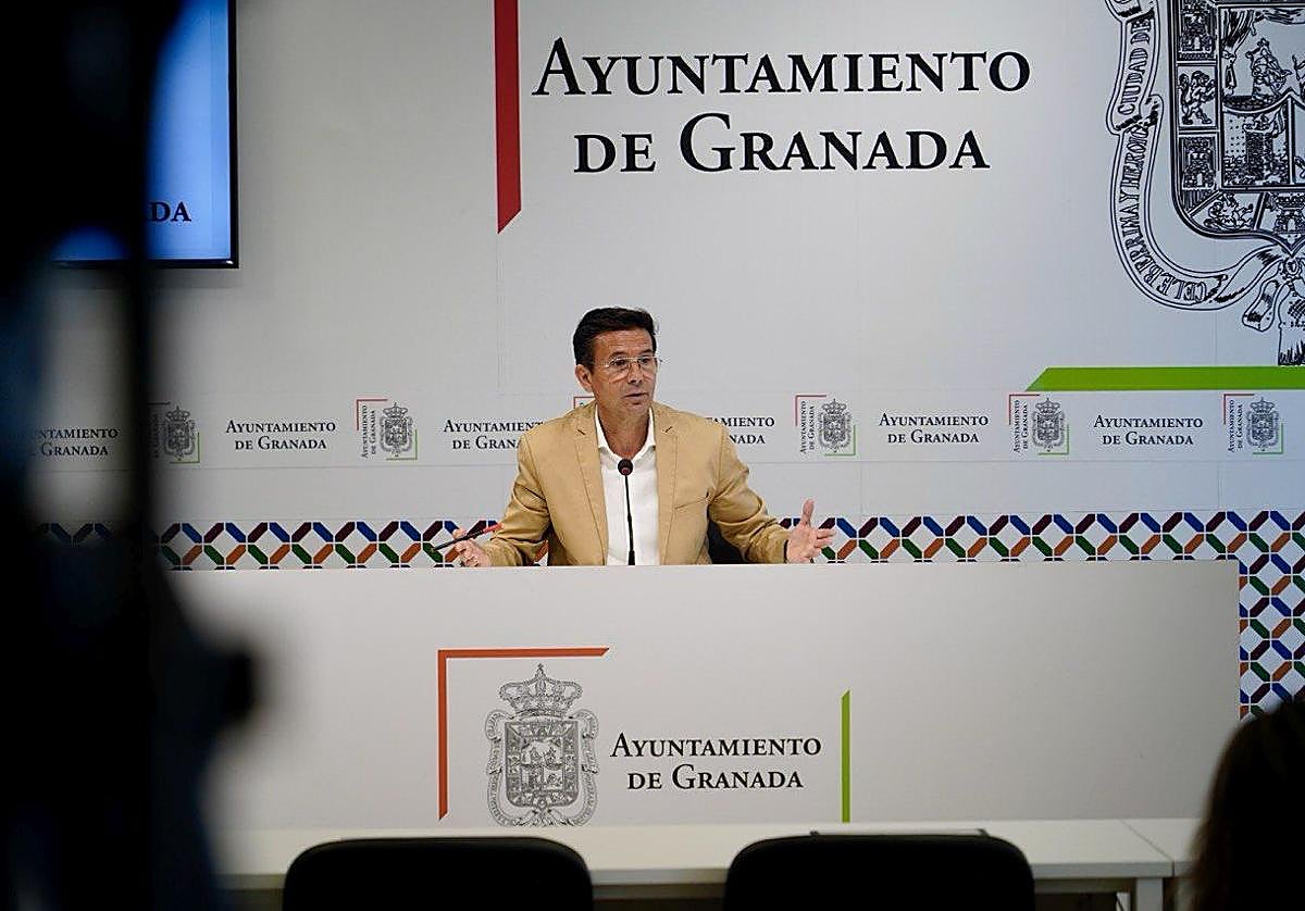 Paco Cuenca, el portavoz del PSOE.