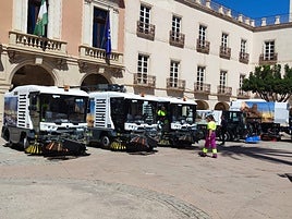 Parte de la remodelada flota.