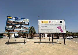 Imagen de los terrenos de acceso al Cetedex