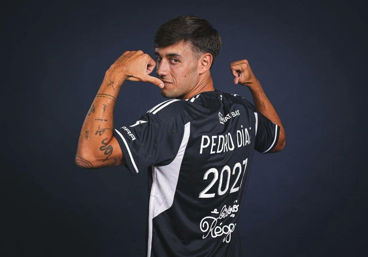 Pedro Díaz, durante su presentación.