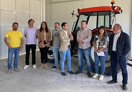 Visita del delegado al IES Villa de Santiago