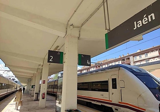 Estación ferroviaria de la capital jienense.