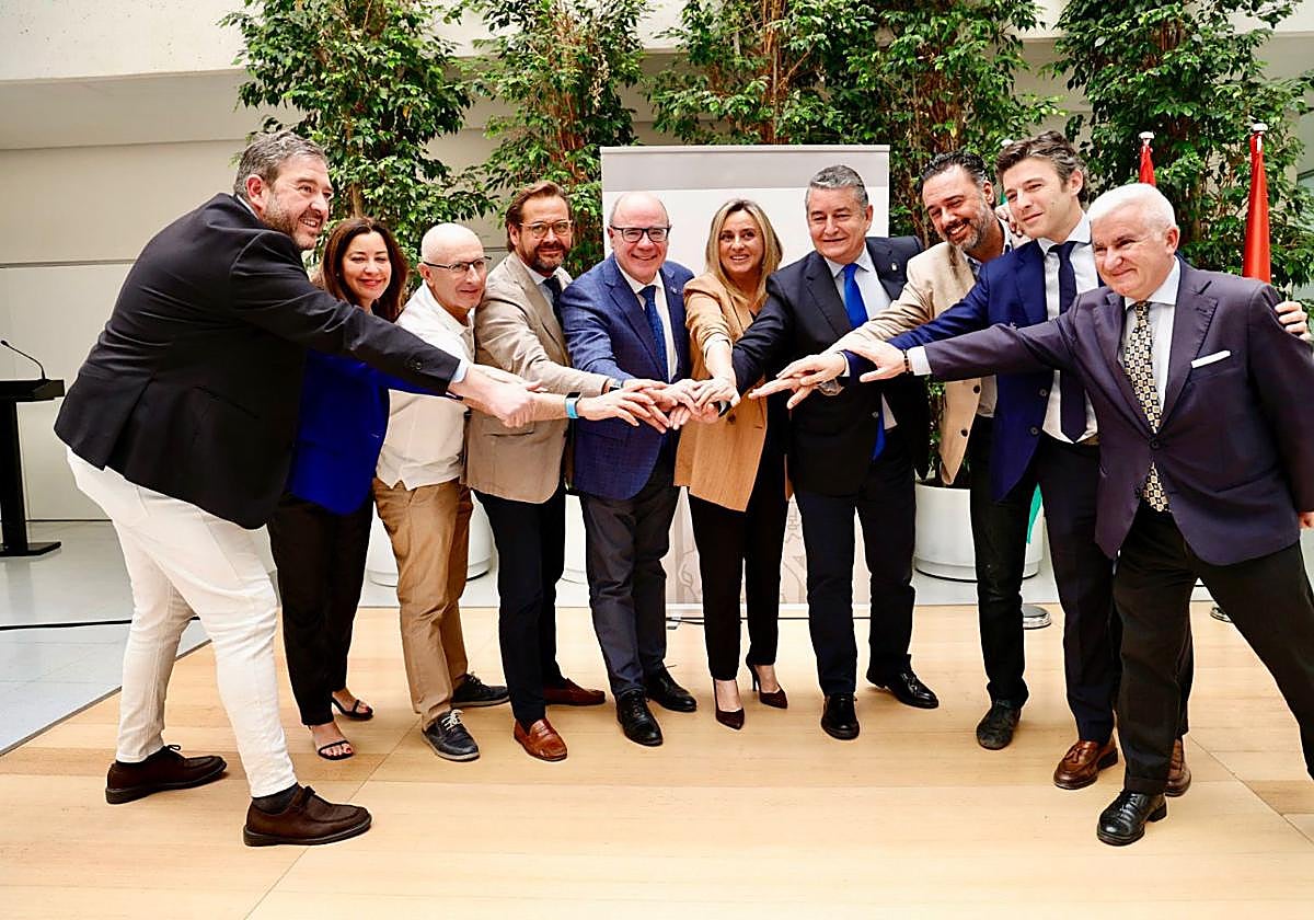 Imagen de la presentación del nuevo centro andaluz de la inteligencia artificial.