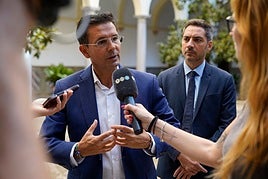 Cuenca atiende a los medios este viernes.