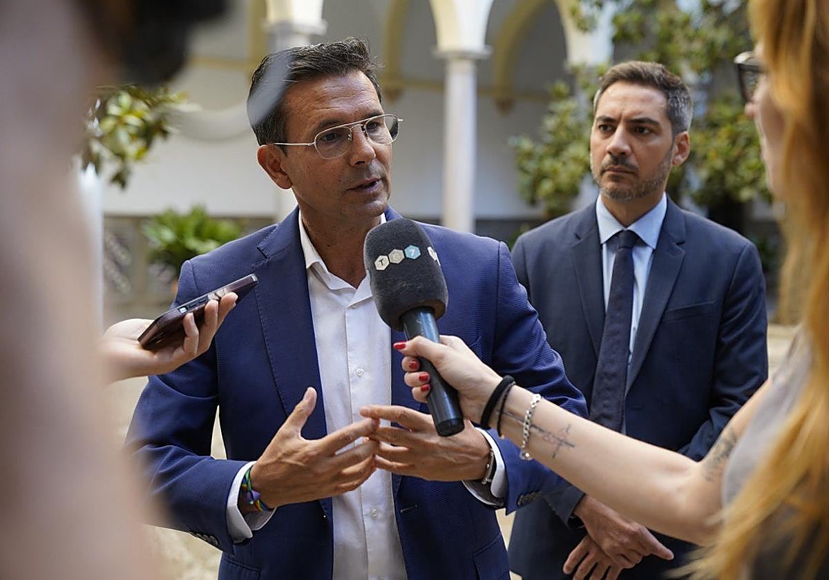 Cuenca atiende a los medios este viernes.