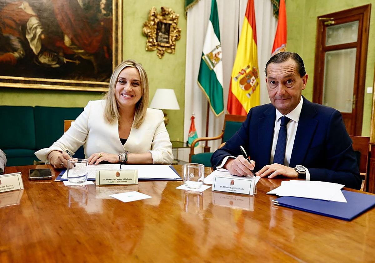 Marifrán Carazo y Alfredo García Amado.