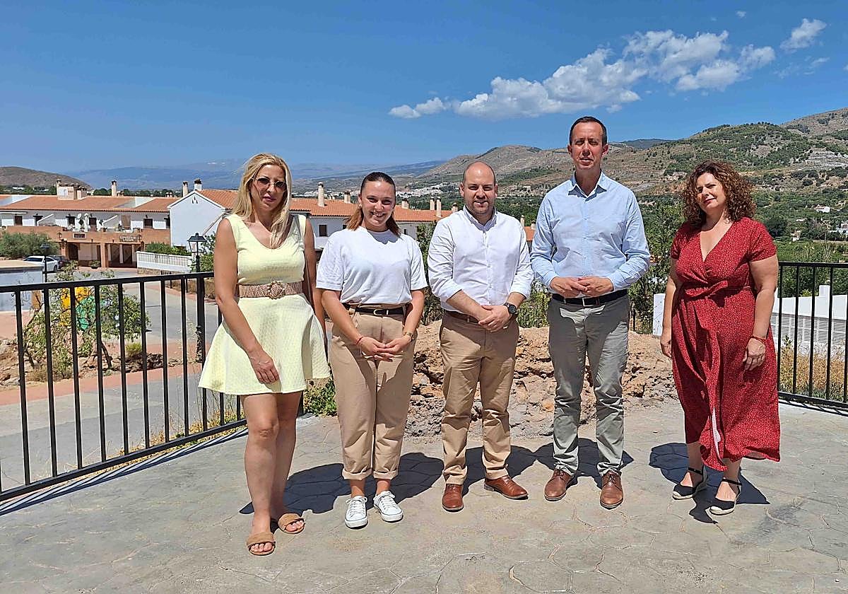 El subdelegado del Gobierno ha visitado los trabajos de Fondón.