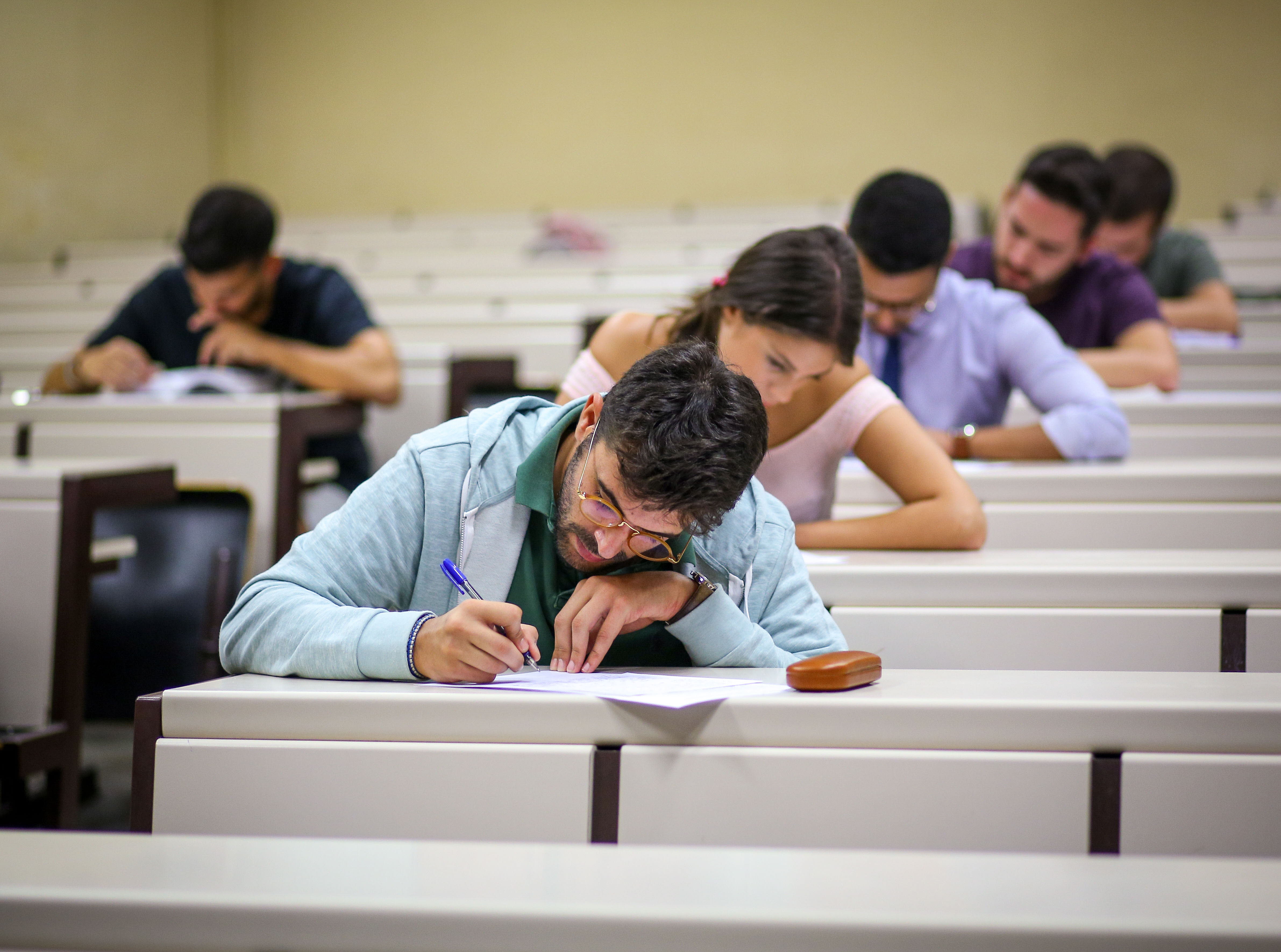 Estudiantes de la Universidad de Granada.