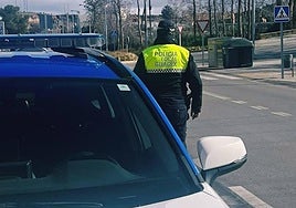 Imagen de archivo de la Policía Local de Guadix.
