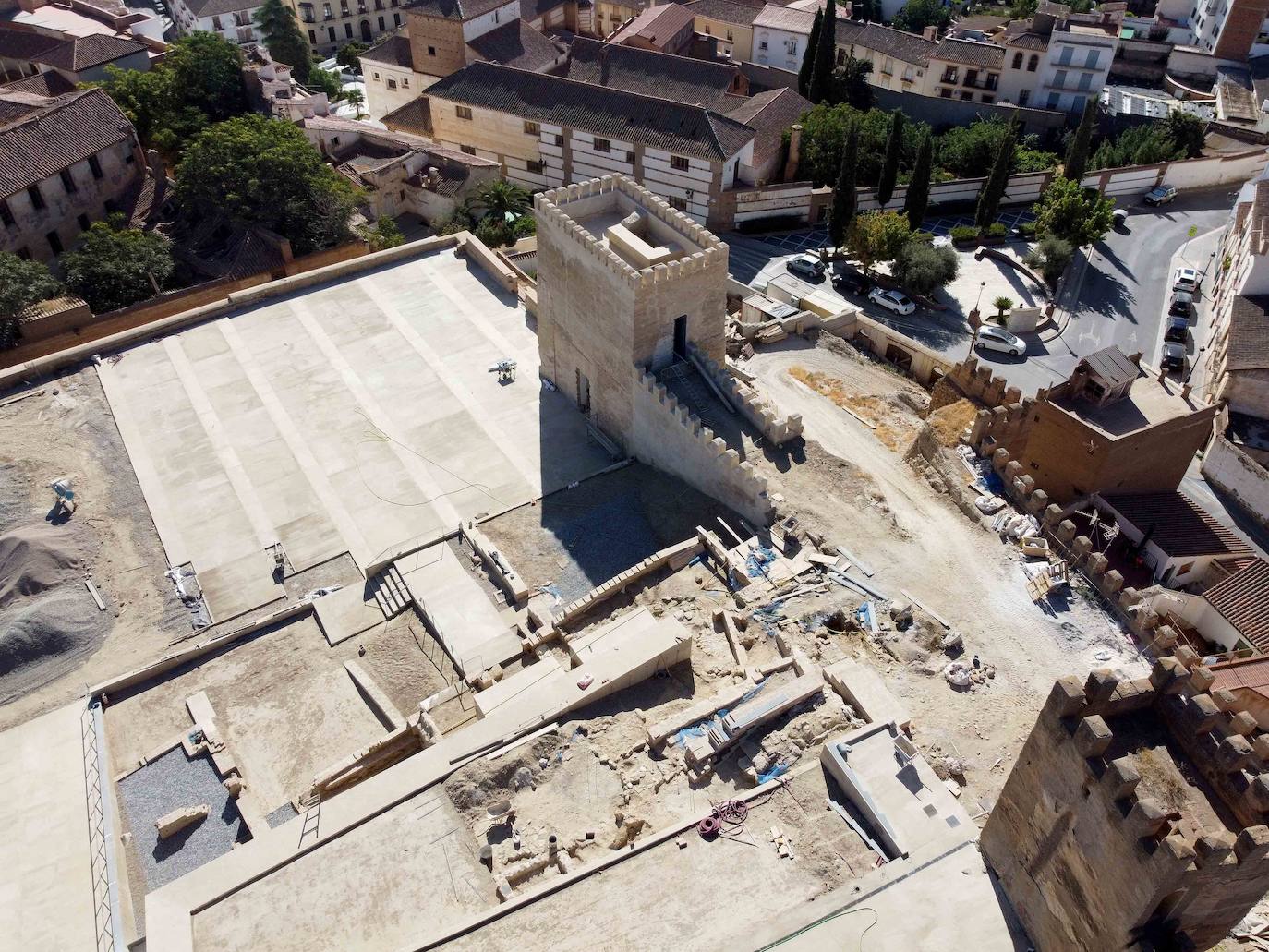 Interior de la Alcazaba