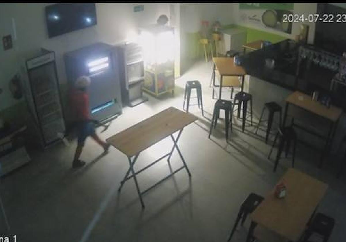 Un corte en el dedo delató al Spiderman ladrón de Castell de Ferro