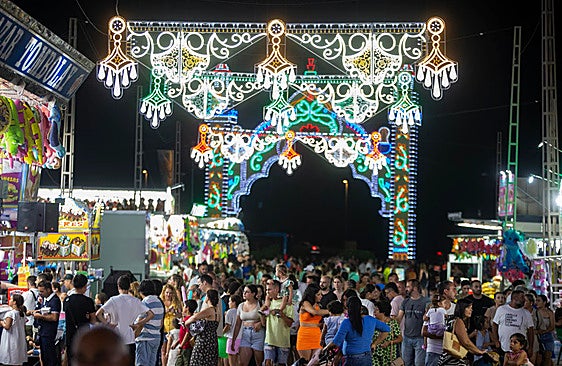 Fotografía de archivo de la feria de Motril 2023.